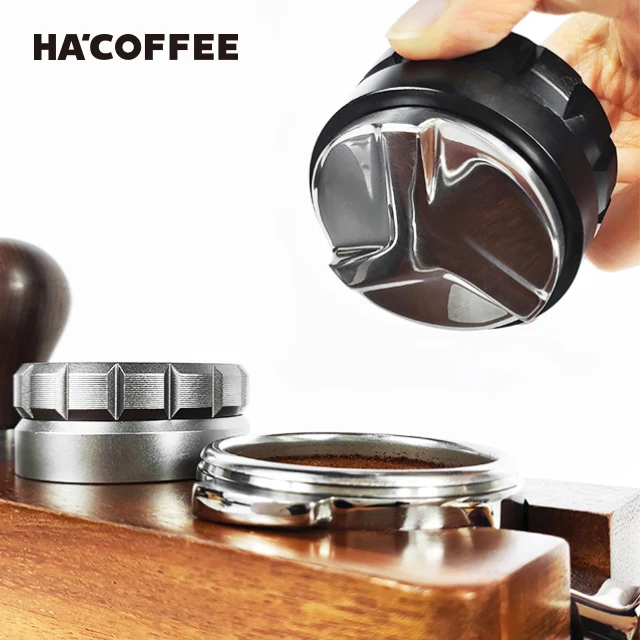 Non-slip отступ 51 мм 53 58 эспрессо бариста распределения вскрытия компонентов инструмент для трамбовки кофе