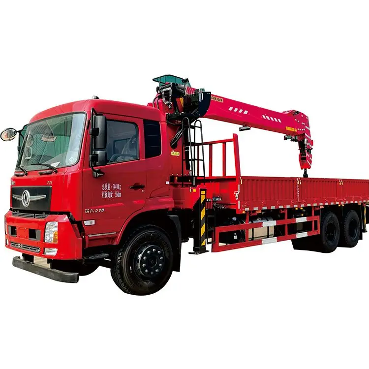 China Factory Good Quality 12 Ton Construction Mobile Truck Mounted Crane For Sale