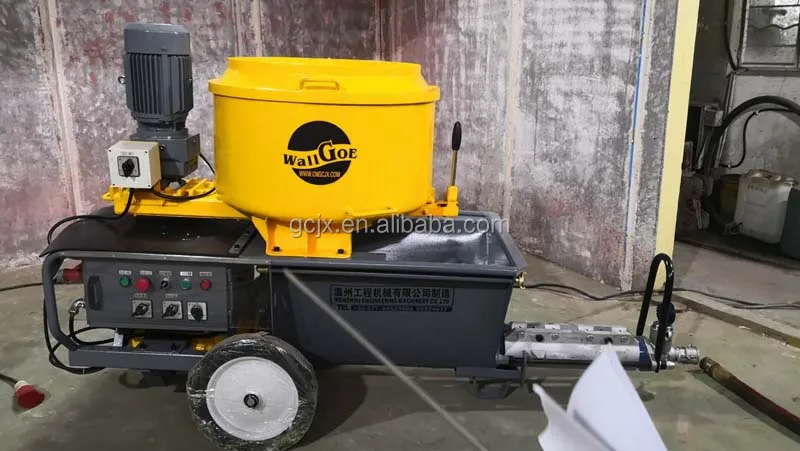 Распылительный насос для нанесения цементного раствора