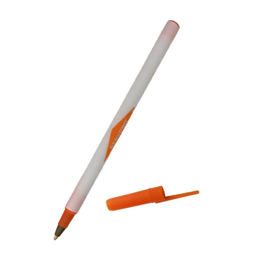 customize  Boligrafos Cheap LOGO Promotion Two Sides Color Pen