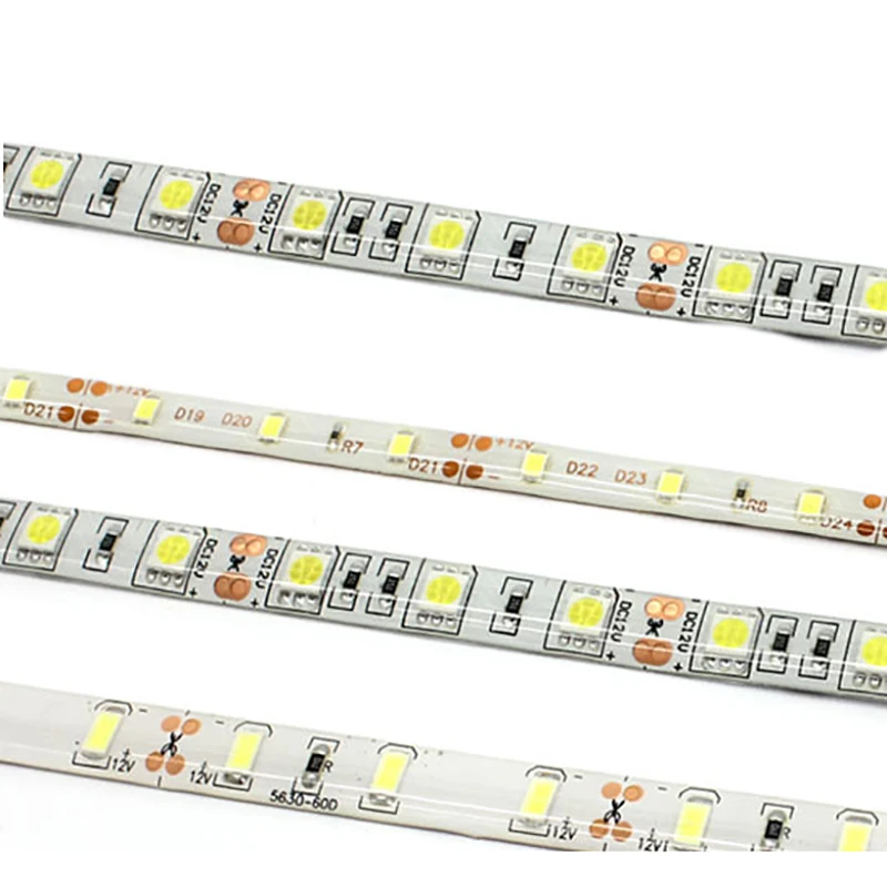 Декоративная Светодиодная лента для внутреннего освещения с гелевым освещением SMD5050 оптовая продажа внешняя декоративная светодиодная 60 LED12V