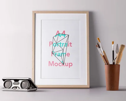 8x10 Picture Frame Mats for 5x7, 4x6 Photo, Black MDF Wood Frame for Wall and Tabletop