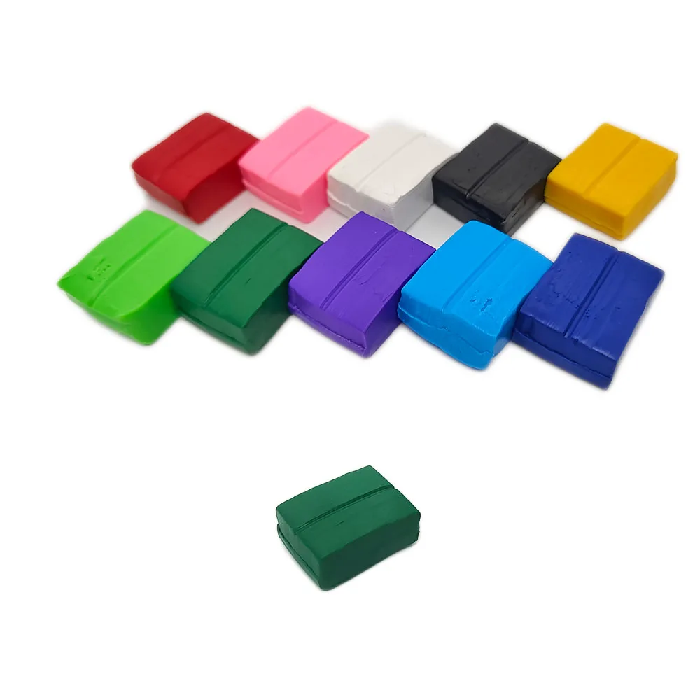 Wholesale 5 Color Eco-friendly Non-toxic Oven Bake Modeling Polymer Clay  for DIY Handmade Toys