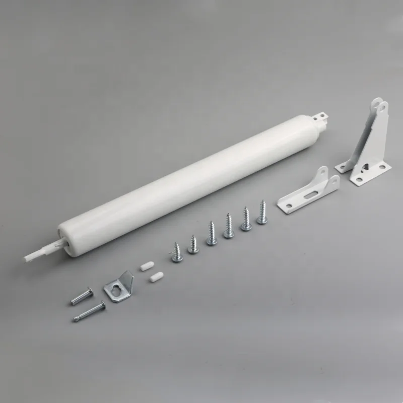 Adjustable Automatic Hydraulic Aluminum Alloy Body Door Closer Fabricated for Residential and Light Commercial Glass Door Use