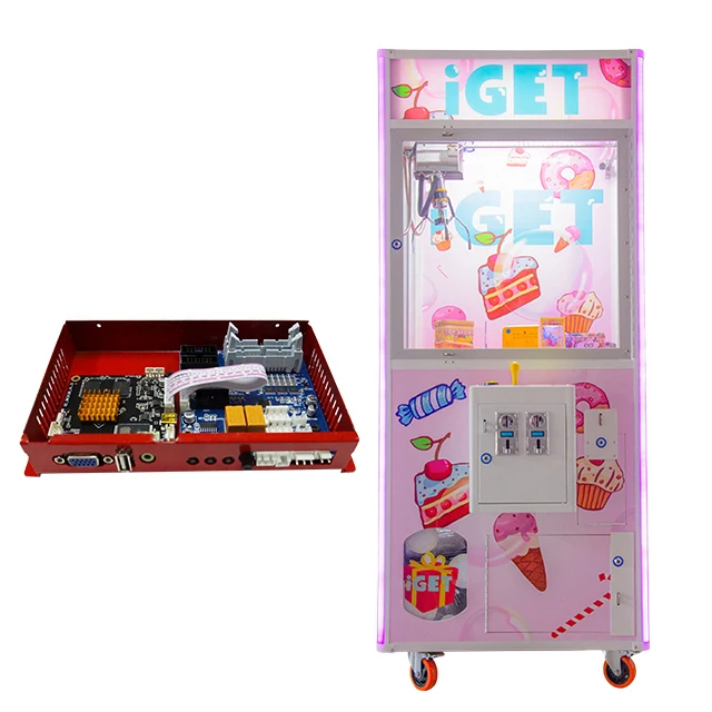 Amusement Park Toys Coin Operated Golden Key Master Prize Vending Game Machine With Bill Acceptor For Sale