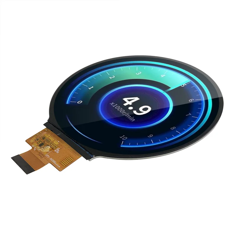 IPS Display 4 inch round LCD with 30 pin 720x720 Resolution Circular LCD display screen for Automotive