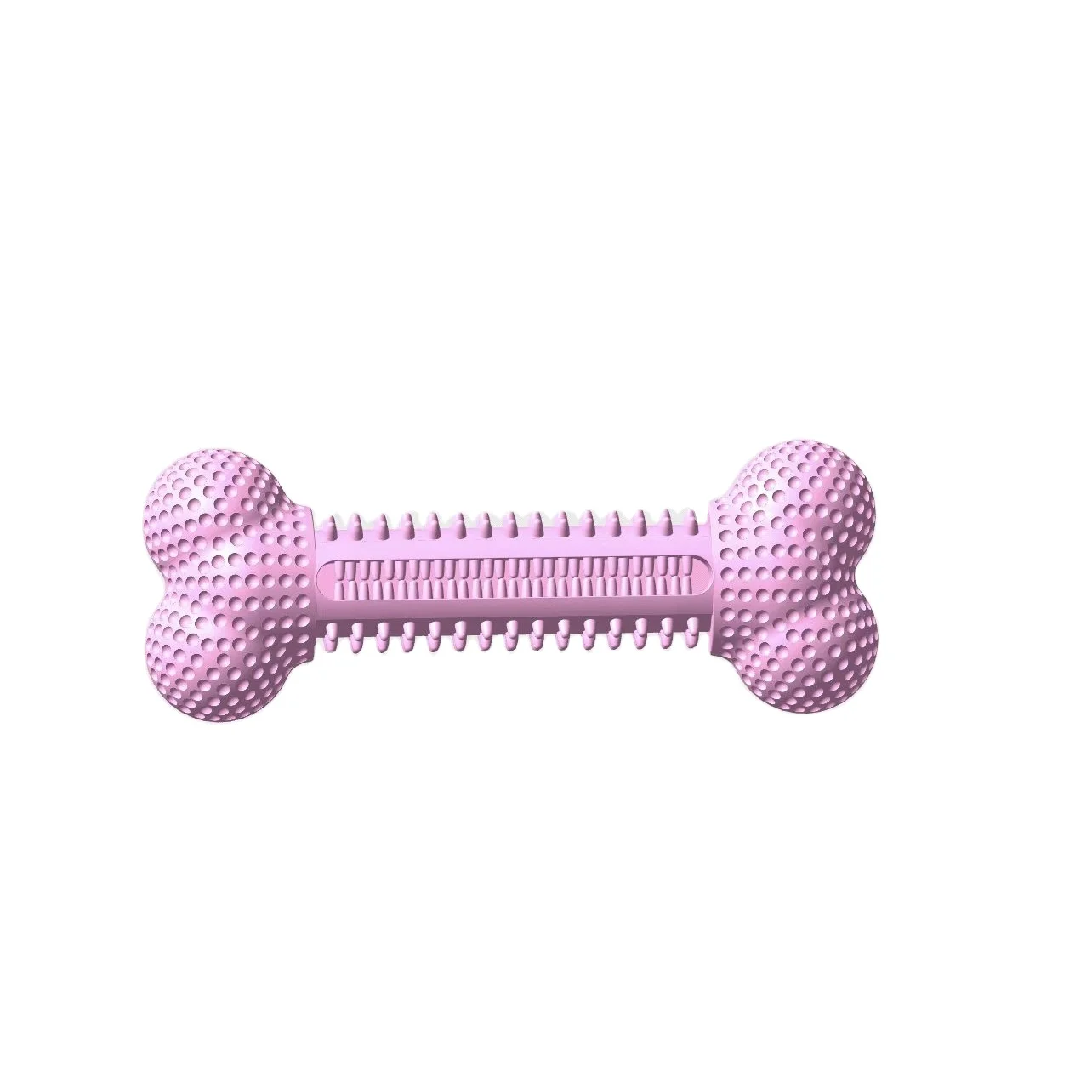 manufacturer custom patent golf bone shape pet chew toy food grade nature rubber tpr durable pet tooth cleaning dog chew toys