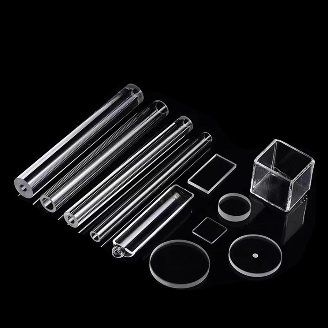 Transparent Clear Reusable Heat Resistant Sight Borosilicate Glass Tube