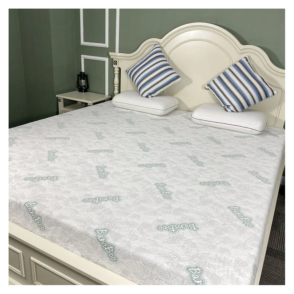 2022 New Style Factory Directly Knitted Mattress Ticking Fabric With Bamboo Fibre