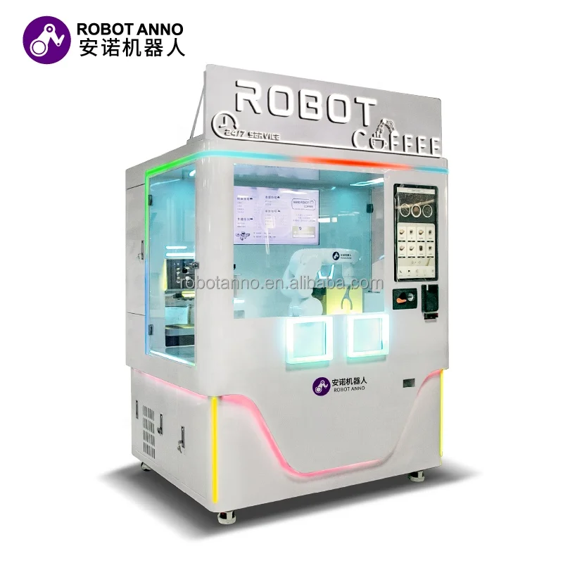 Hot Sale  Automatic Coffee Robot Kiosk Vending Machine Coffee Shop Machine
