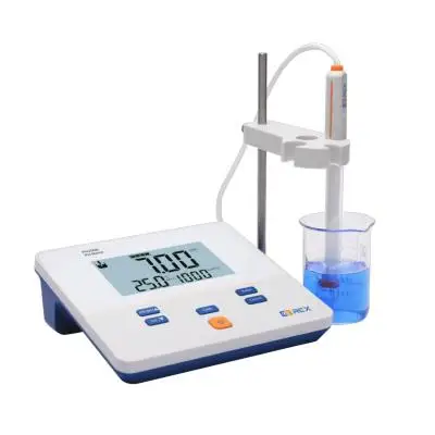 PH100B Lab Benchtop pH Meter Scientific pH Meter Digital Bench Top alkaline water tester ph tester for pool