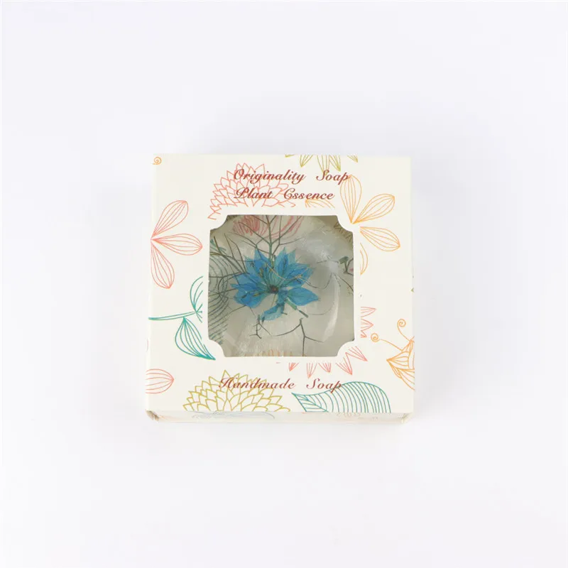 Priavte Label Organic Amino Acid Hyaluronic Acid with Gold Leaf Moisturizing Exfoliating Gemstone Handmade Soap