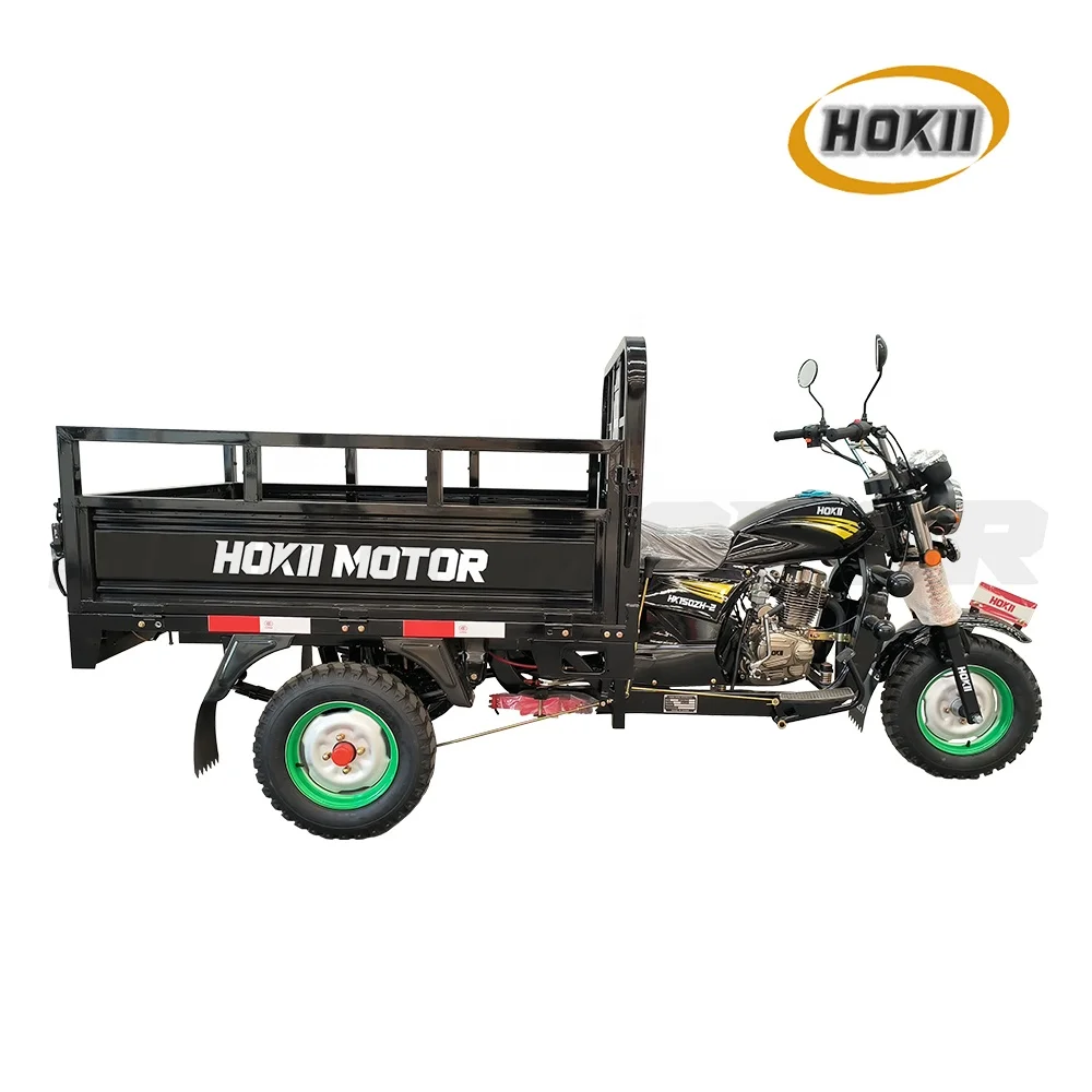 Henan Tricycle Indian Tricycle Good Gasoline Tricycle For Delivery