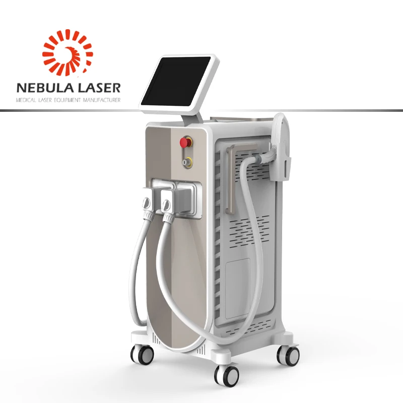 2 in 1 beauty laser device hair removal diode laser 3 wavelength +tattoo removal kswitch nd yag cosmetology devices