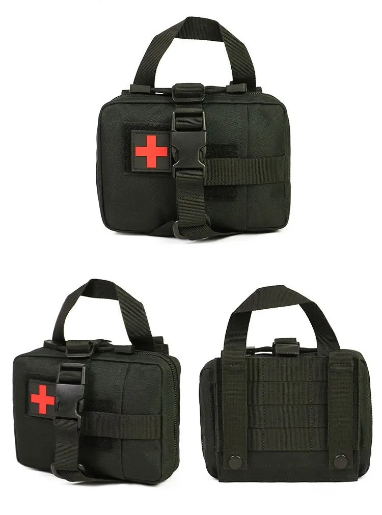 Tactical Camouflage Emergency Molle Storage Pouch Medical First Aid Bag
