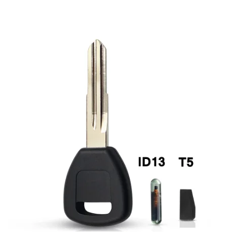 10X Transponder Key For Honda Accord Civic Insight Odyssey Prelude S2000 ID13 T5 Chip Key Shell Uncut Blade Fob Blank Case