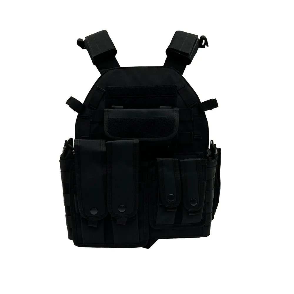 High Quality Waterproof Oxford Plate Carrier Vest Tactical Camo Vest with molle system