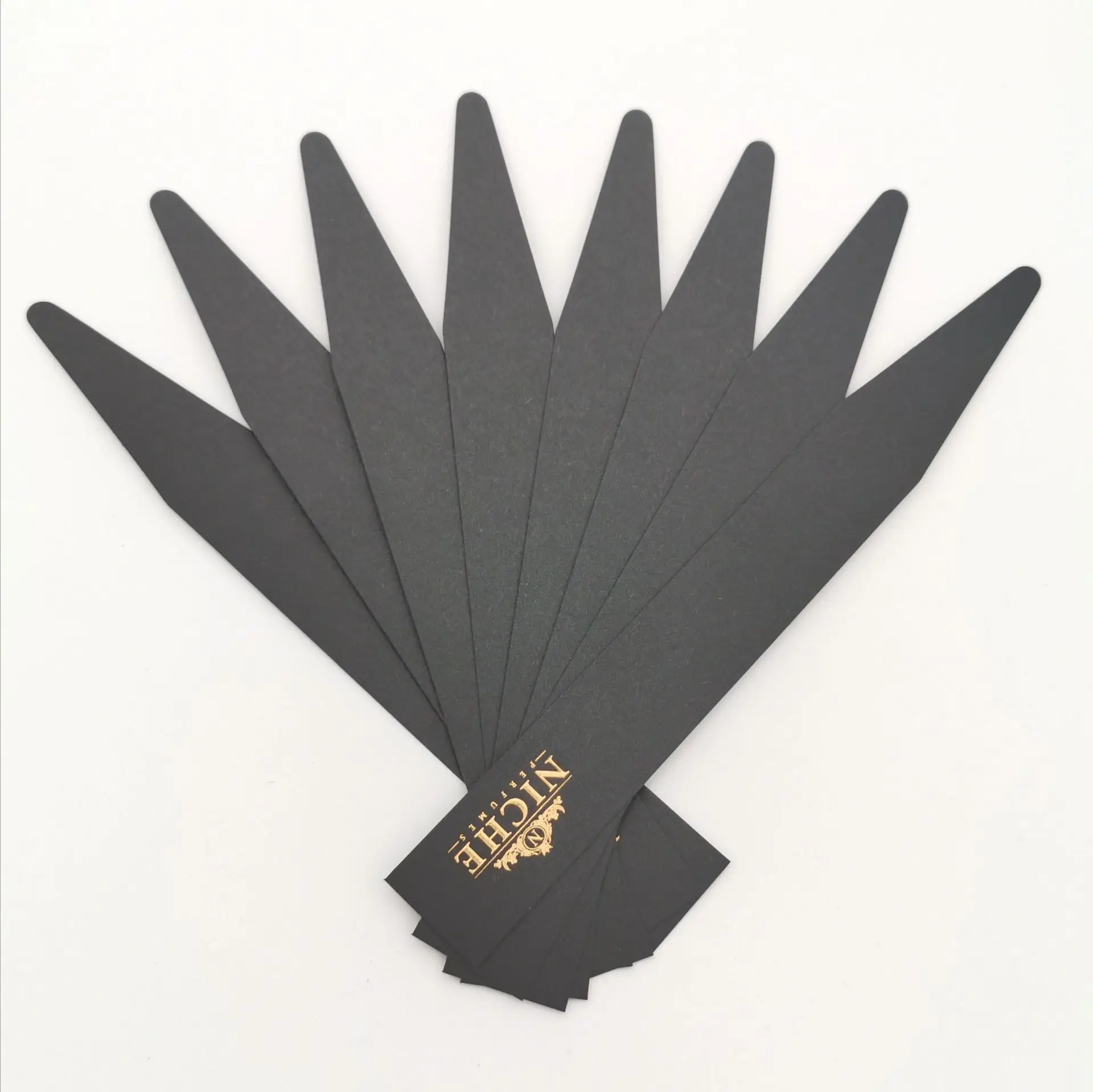 Custom White Black Paper Blotter Fragrance Perfume Test Strips