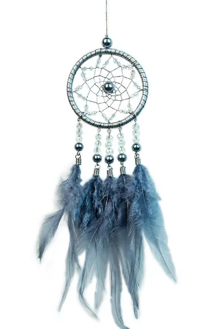 Hot Sale Small Pink Dream Catcher Wind Chimes Car Pendant Home Decor Wall Hanging Dream Catcher