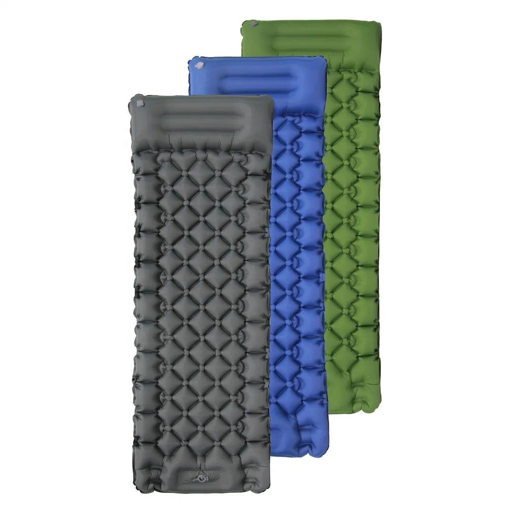 Новинка, толстый коврик для сна utralight, Самонадувающийся коврик с подушкой, коврик для сна, коврик для походов