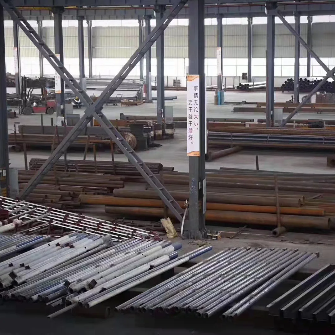 Traffic signal poles light traffic light octagonal signal pole