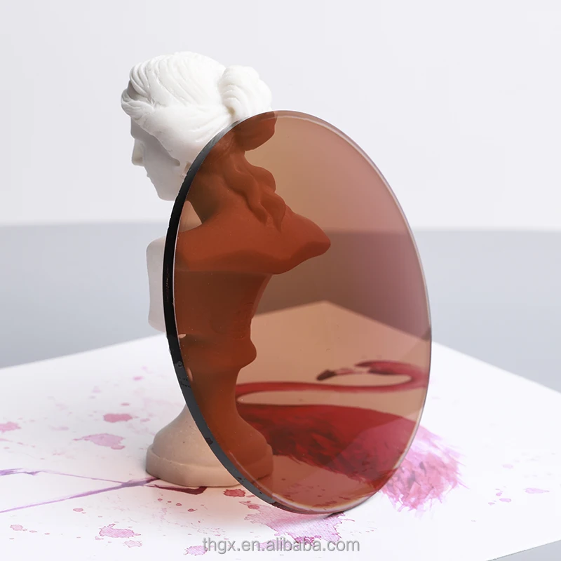 Hot Sale wholesale  1.56 photochromic optical lens photo grey lenses uv420 blue cut lens HMC