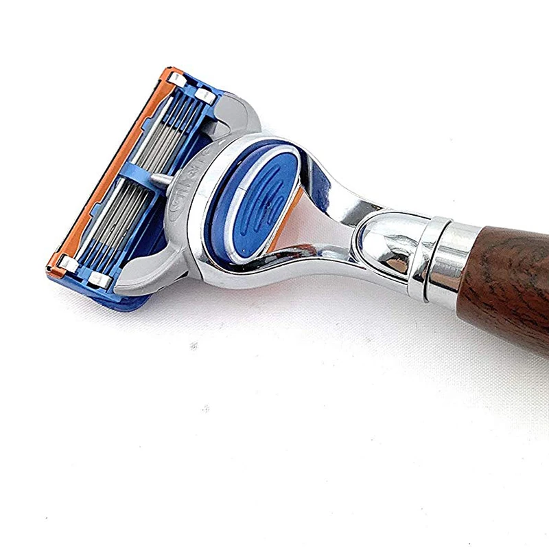 Оптовая продажа, держатель для бритвы, рукоятка для бритвы, совместимая с Gillettes Fusion 5 для бритвенной системы с 5 лезвиями, Сменные картриджи для бритвенных лезвий