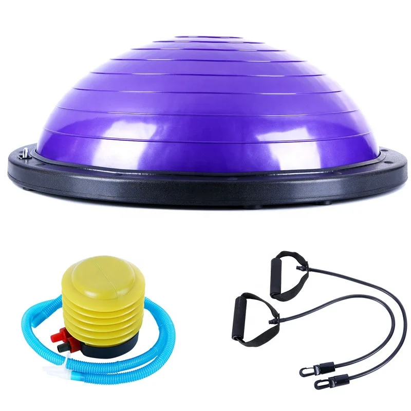 Wholesale Half-Balance Yoga Exercise Hemisphere Ball Bo-Su Ball with Air Pump