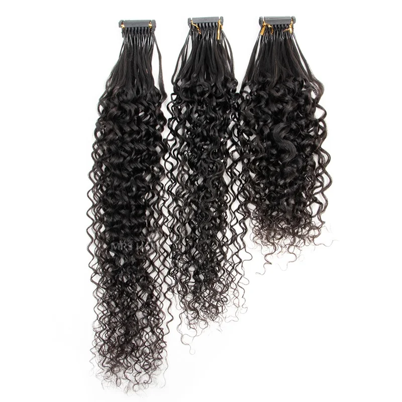 Installation Equipment Tools The Best Remy 6D Hair Extension Machine Double Drawn Human Hair 6D Hair Extensions
