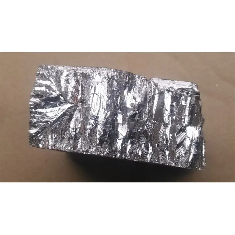 Bi 99.99% pure bismuth ingot, special for alloy addition, semiconductor and catalyst