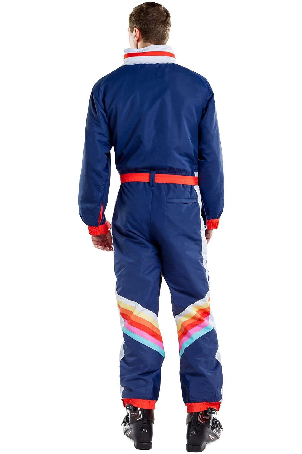 Fashion colorful  winter rainbow colorful waterproof ski&snow wear snowboard custom digital print ski jacket