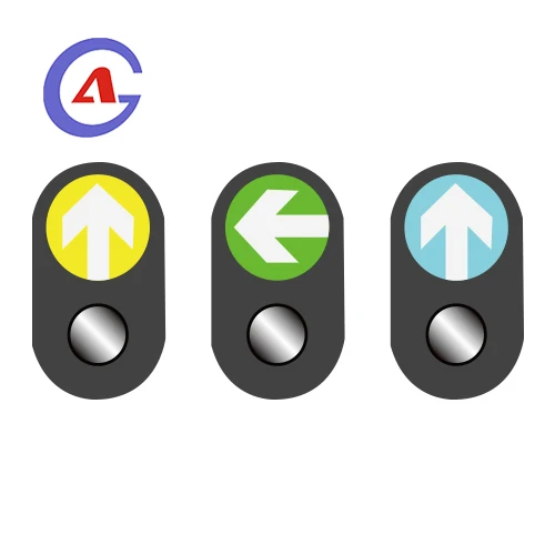 pedestrian crossing push button