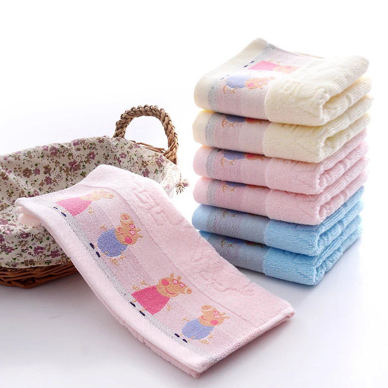 Оптовая цена, детское многофункциональное полотенце с узором свинки