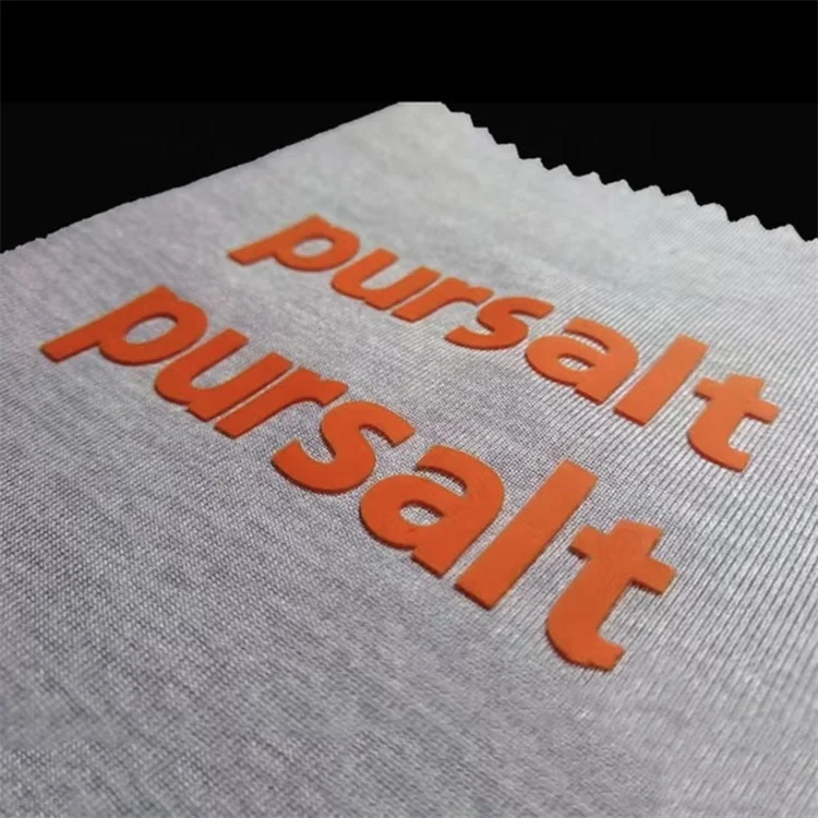 custom silicone heat transfer logos heat transfer print 3d raised silicon logo patches heat transfer for clothes