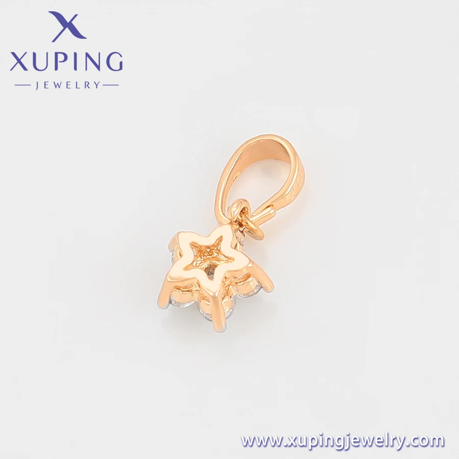 A00905012 XUPING ювелирные изделия милые женские Медные 18K Позолоченные с кристаллами цветы модные подвески