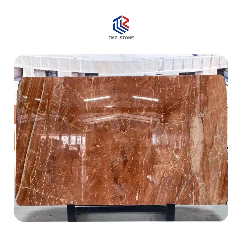 TMZ STONE ODM OEM AST OEM/ODM Natural Hight Quality Modern hot selling Polished Rojo Coral Marble for floor and wall