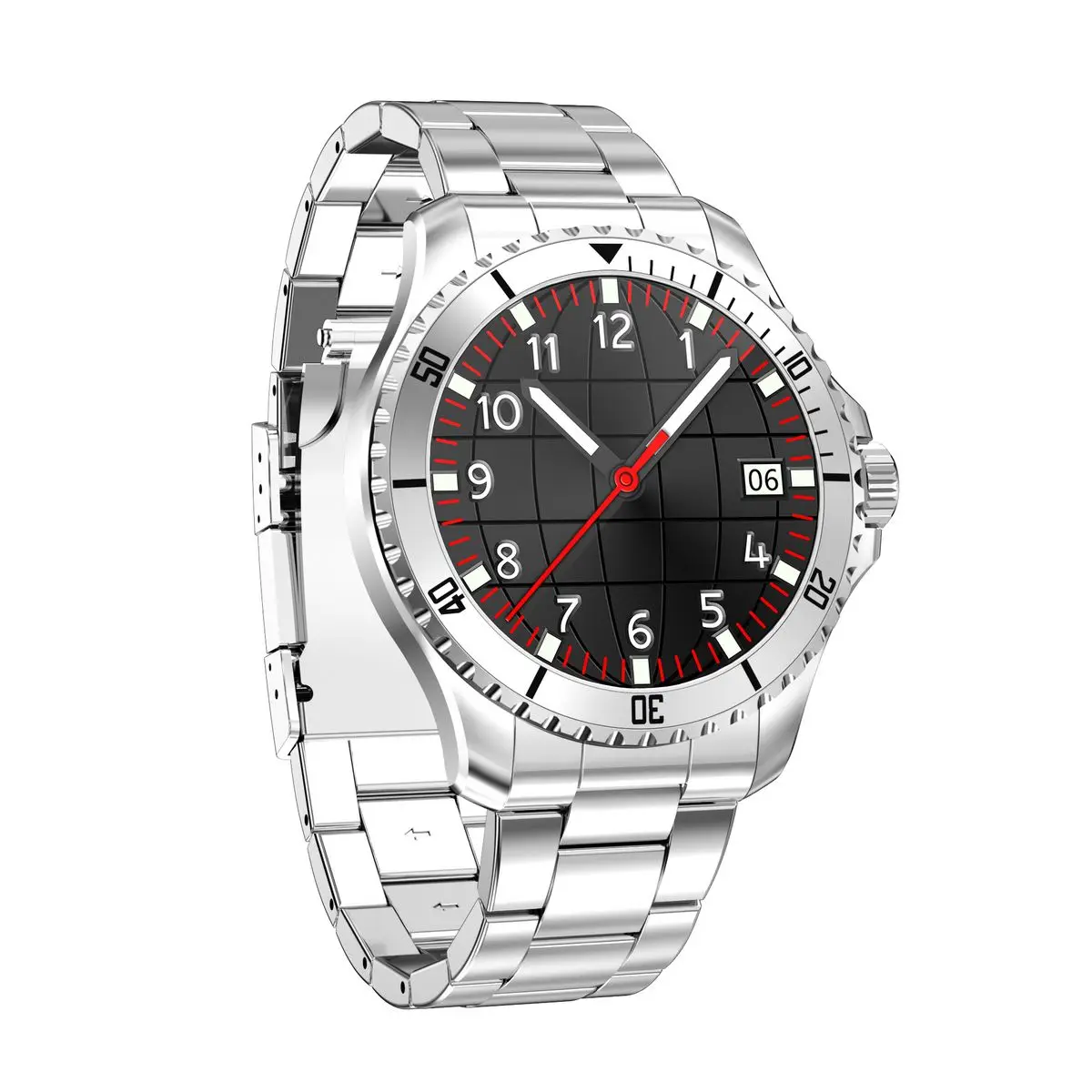 New Business Stainless Steel Smartwatch R1 Waterproof Smart Watch Compatible For Men Women