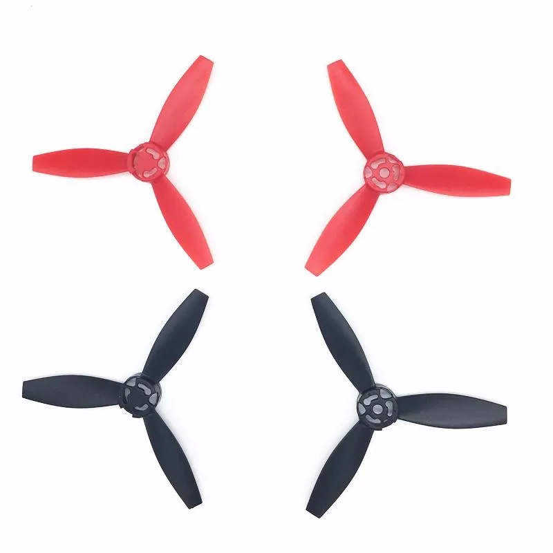 4pcs Plastic Propellers for Parrot Bebop 2 Drone Part Main Blades Red Black white Props Accessories