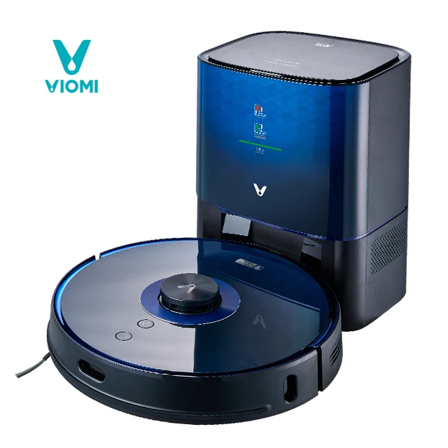 
New Arrival Xiomi Viomi Alpha UV 2700Pa 5200mAh Automatic Dust Collection uv sterilizer robot 