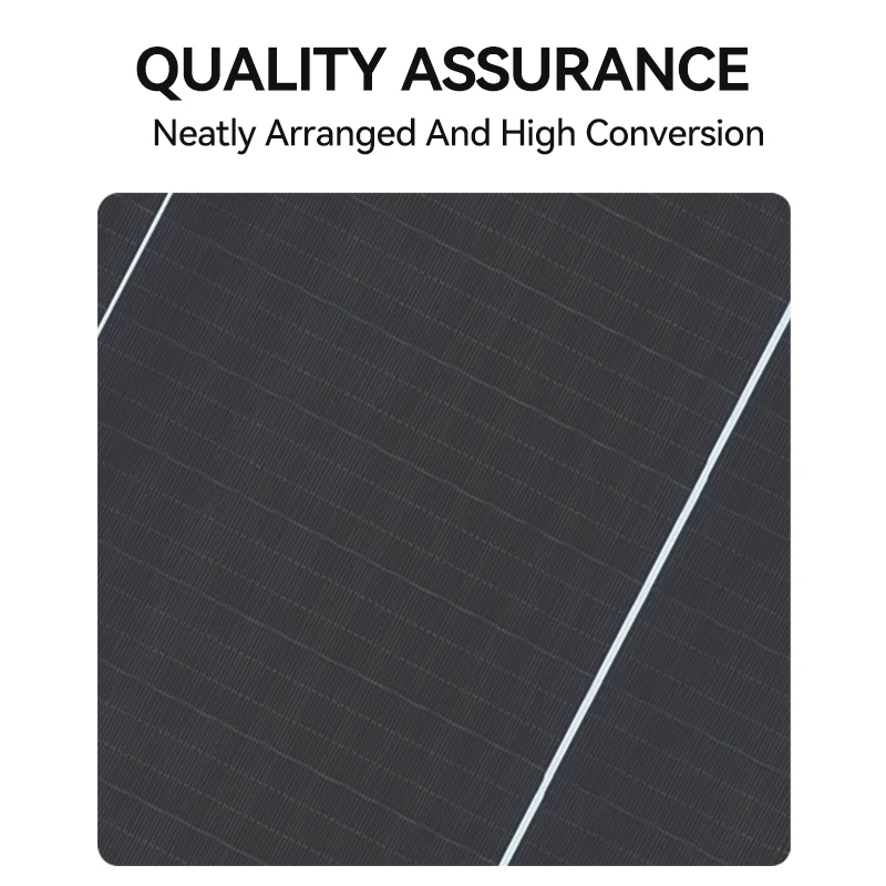 Flahfish 30W 60W Mounting System Cell Full Black Monocrystalline Silicon Shingled Solar Panels for Roof  House