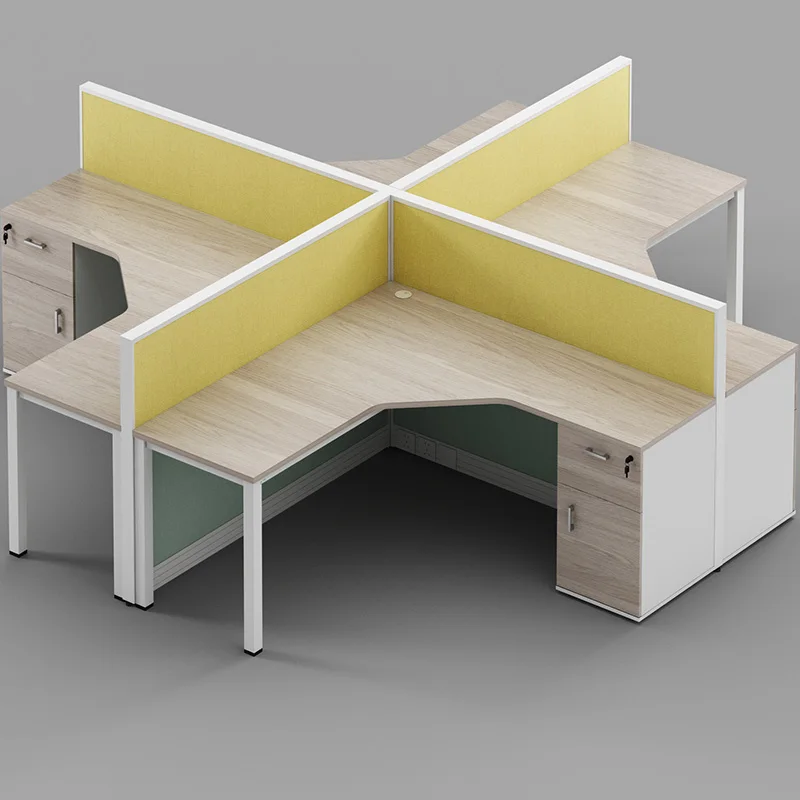Modern Office Table Workstation cubicle Modular 4 6 Seater Desk Open Staff Workstations WIth OEM ODM Fast delivery