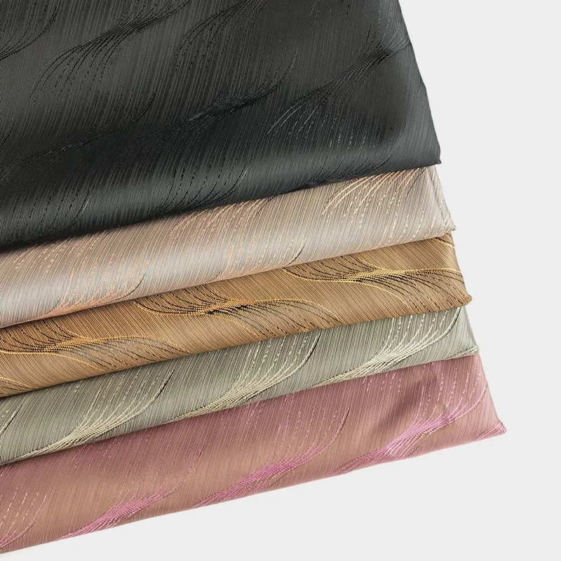 Китайская фабрика, дешевая распродажа, изогнутая жаккардовая подкладка из 100% полиэстера, в наличии