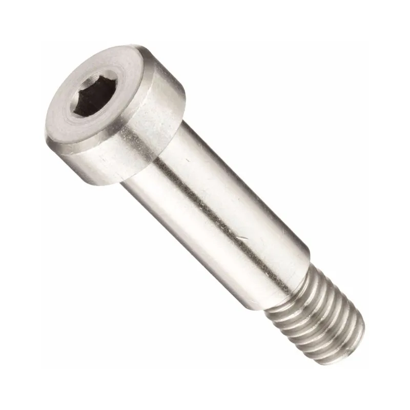 M4 x 0.7 mm thread stainless steel knurled thumb shoulder screw