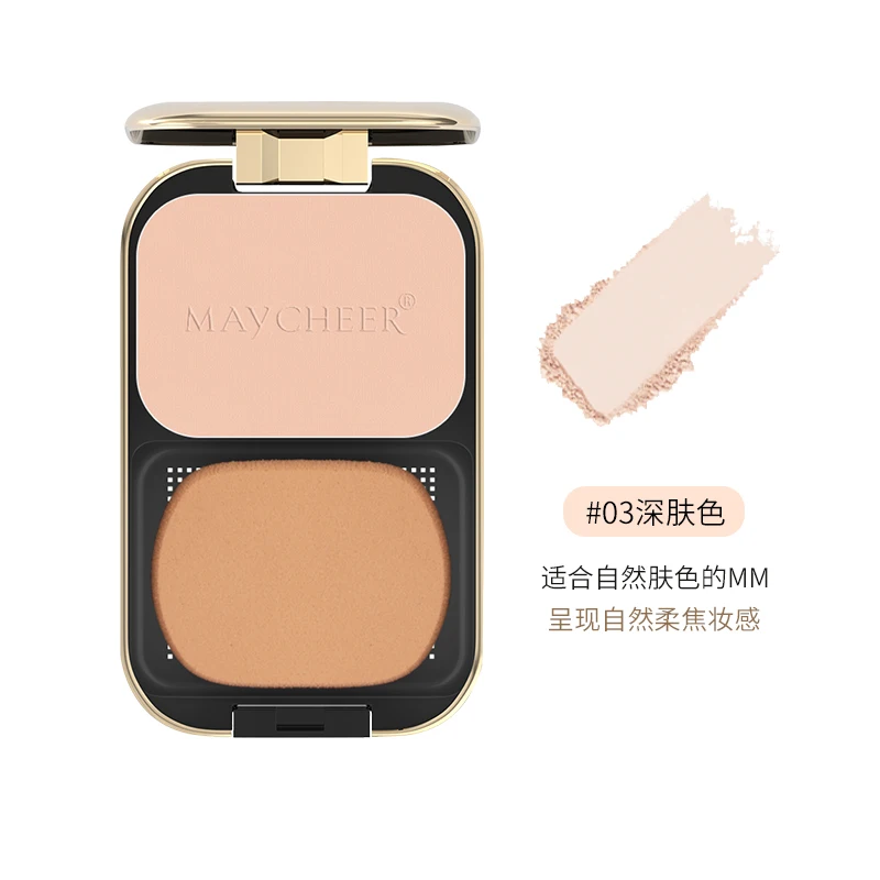 MAYCHEER New Style 3 Colors In Stock Long Lasting Perfect Makeup Face Powder Foundation Setting Powder For All Skin