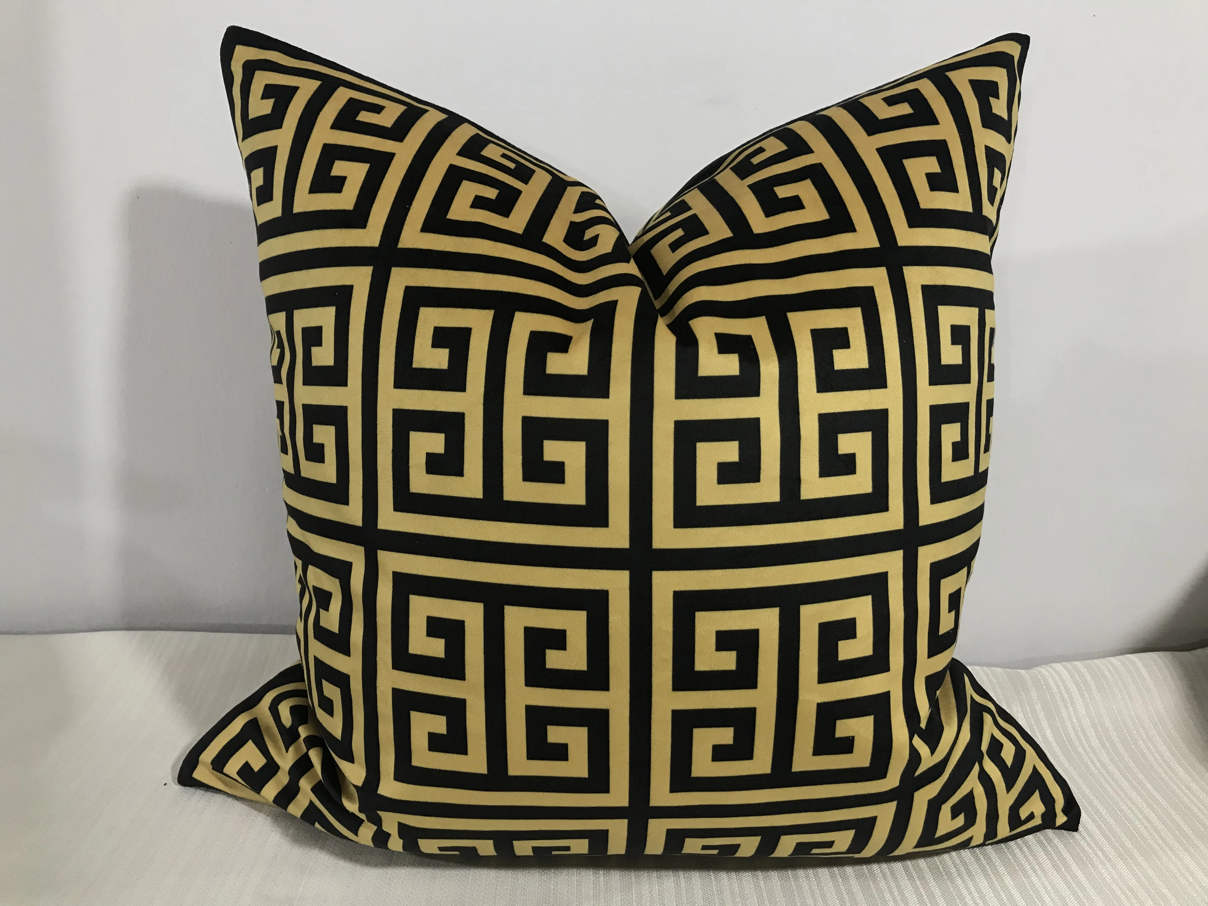 American modern leather sofa cushion for home decorative cushion cover pillowcase