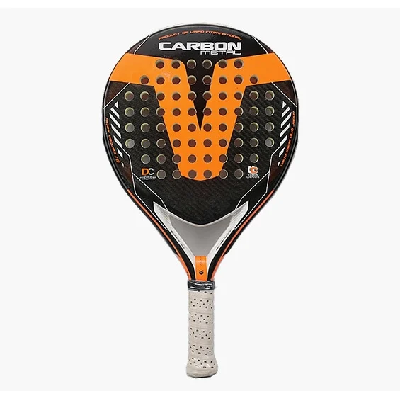 Custom DIY 2023 professional 3k 18k carbon fiber soft EVA foam core Raqueta paletas pala de paddle racchetta padel tennis racket