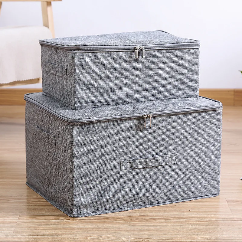 wholesale price sewing collating custom fabric foldable cube storage boxes collapsible manufacture