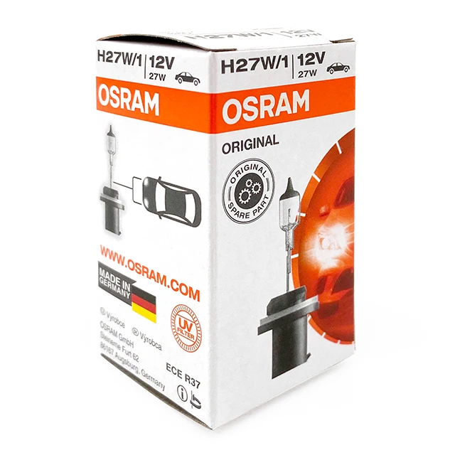 OSRAM 880 12V H27W/1 Halogen Bulb Made in Germany