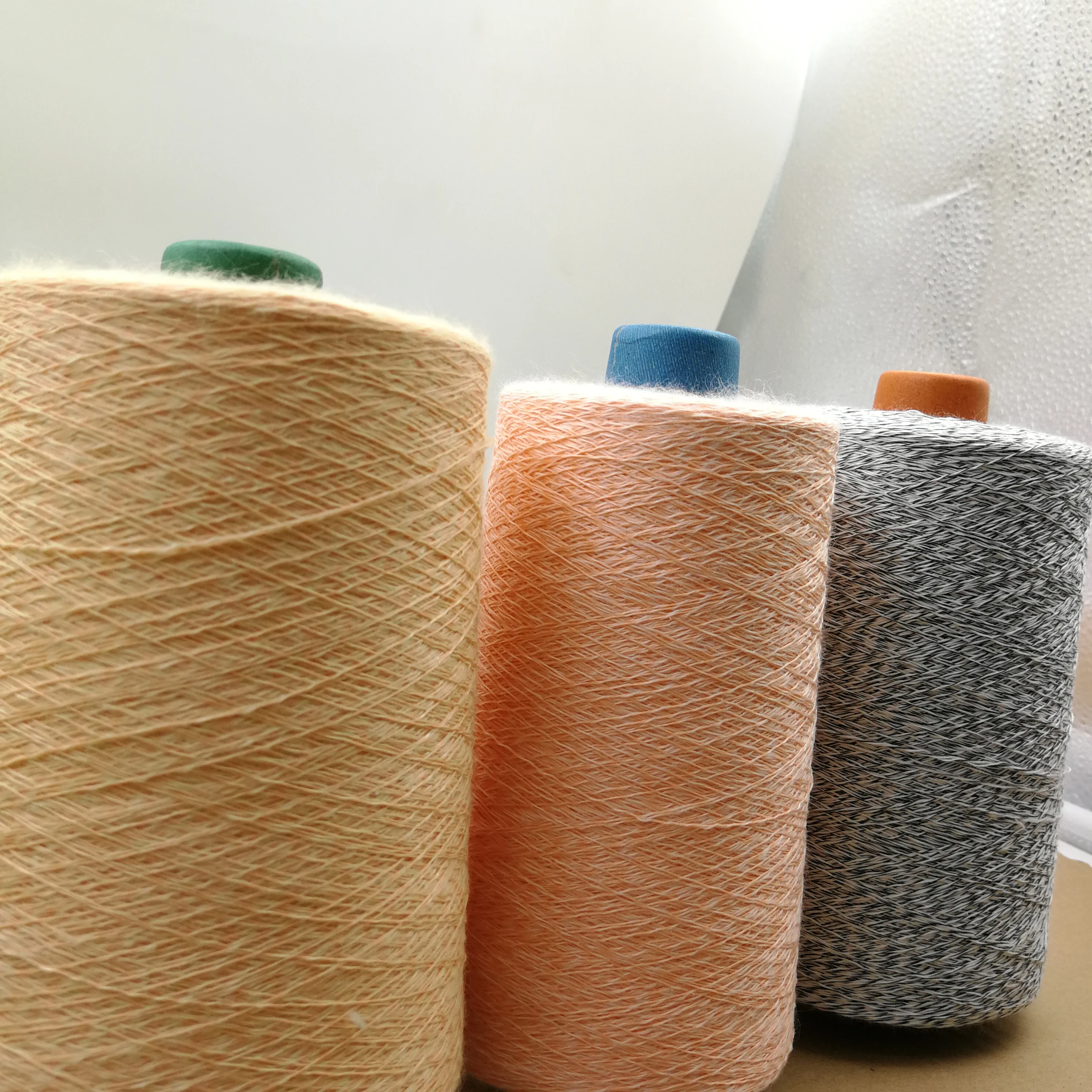 cut resistant blend core spun yarn for glove yarn