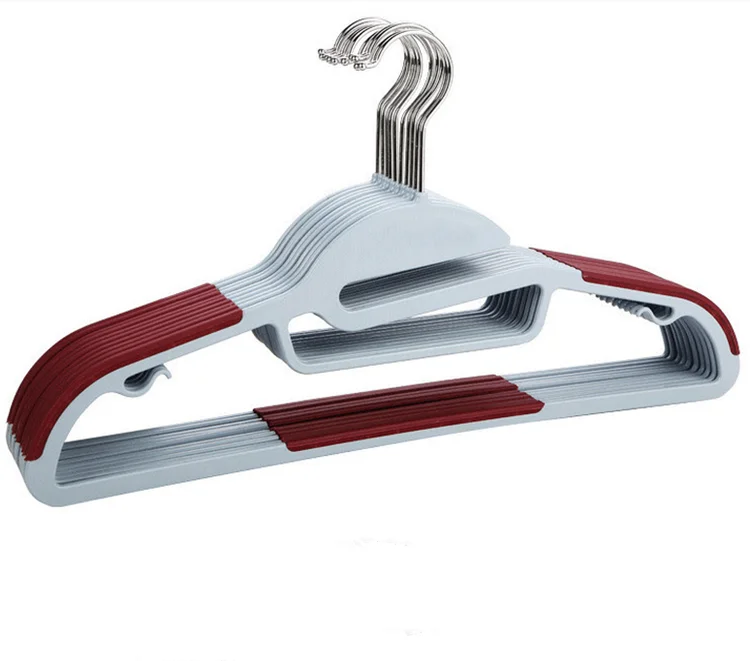 non slip colorful plastic hanger for suit